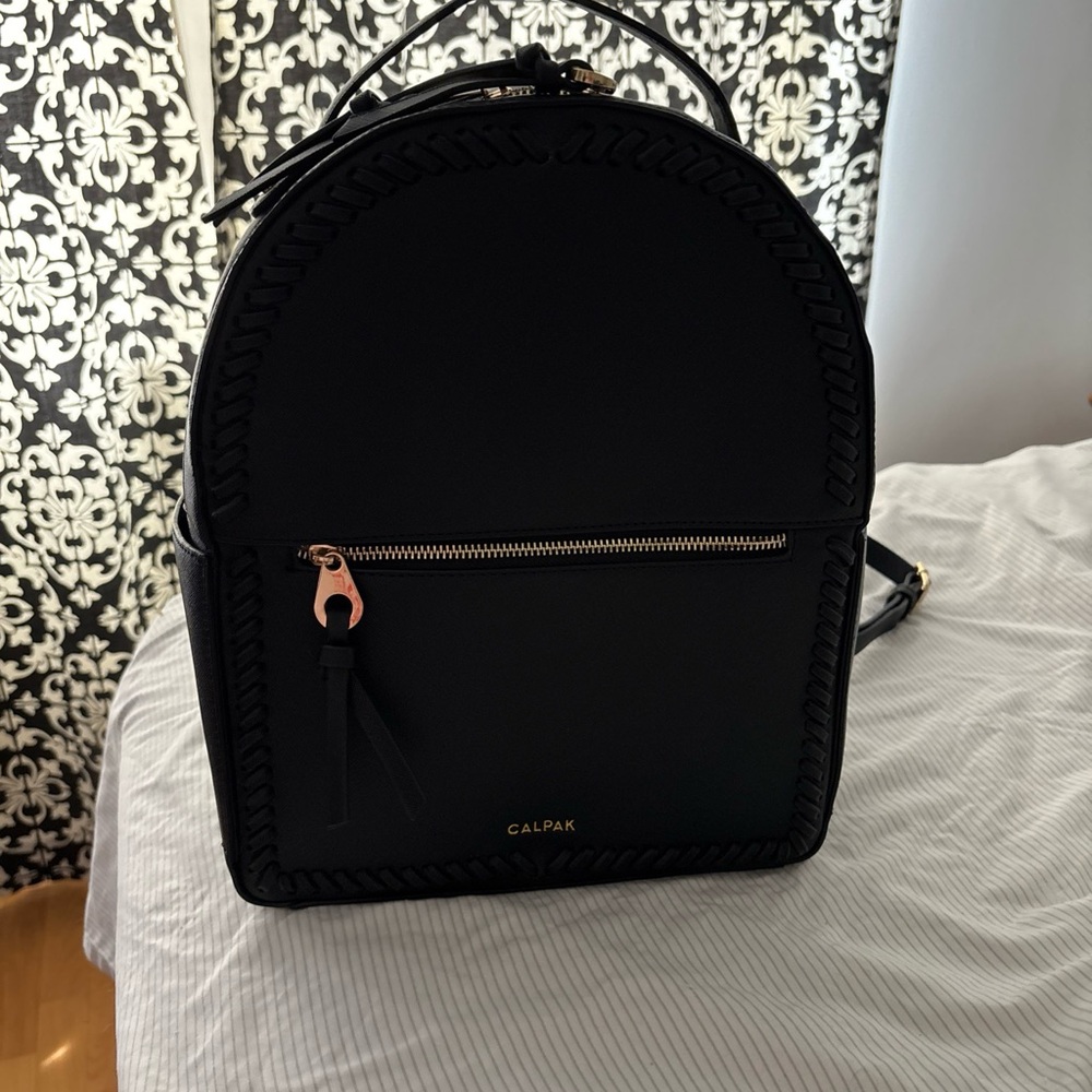 Calpak Elegant Black Backpack